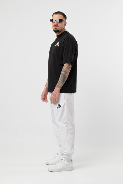 Camiseta Negra con Logo Negro