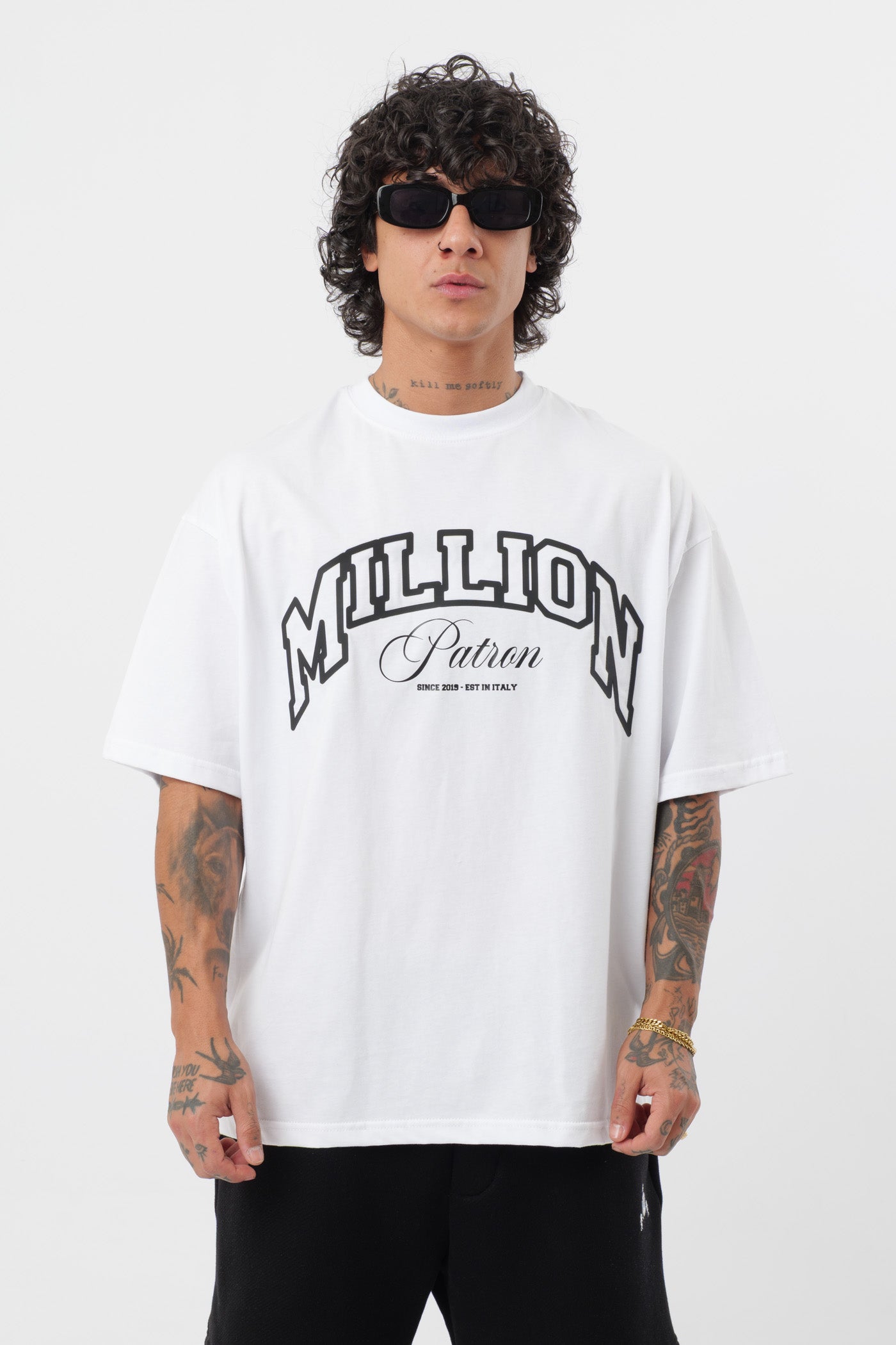 Camiseta Patrón Blanca