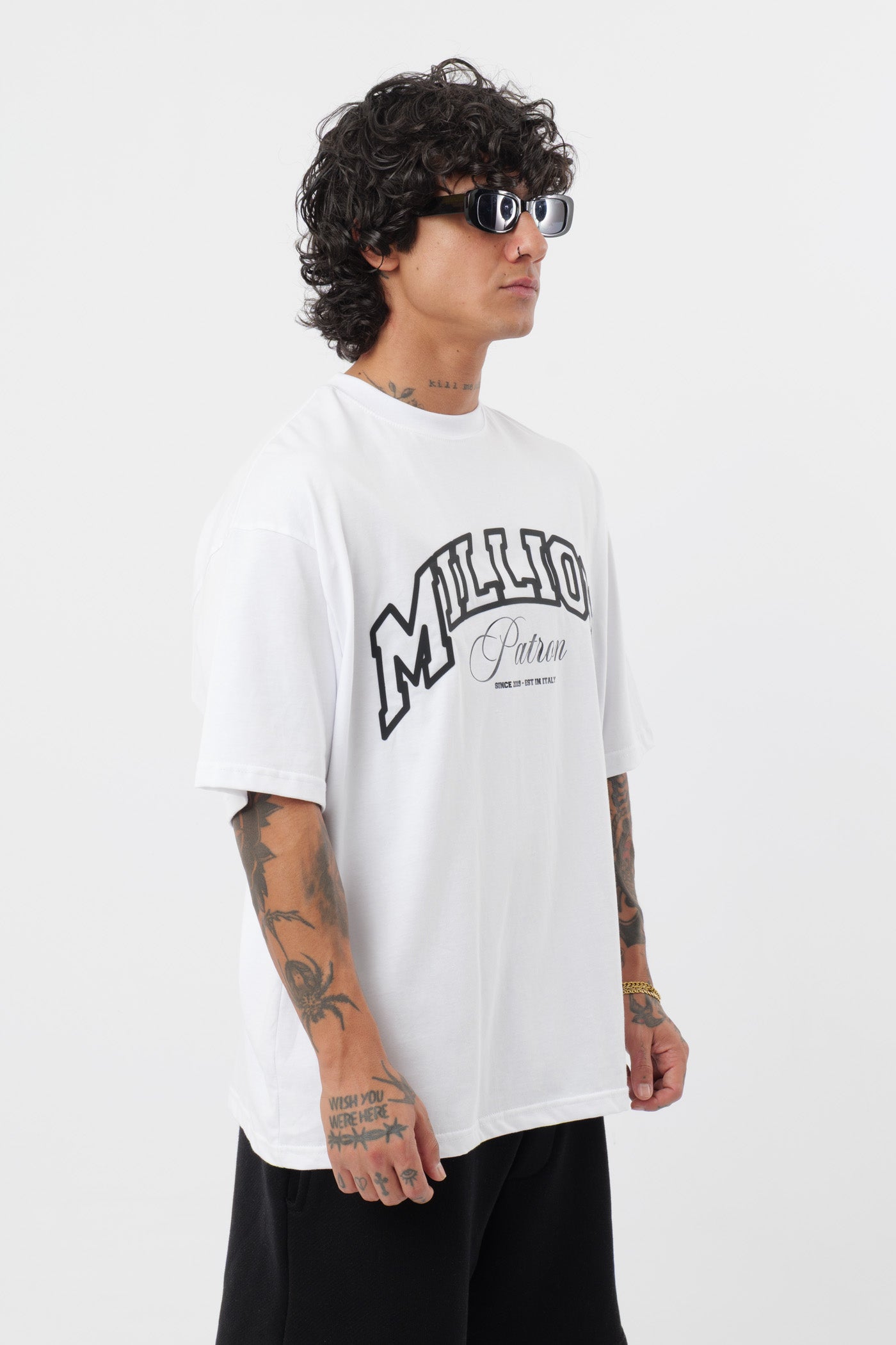 Camiseta Patrón Blanca