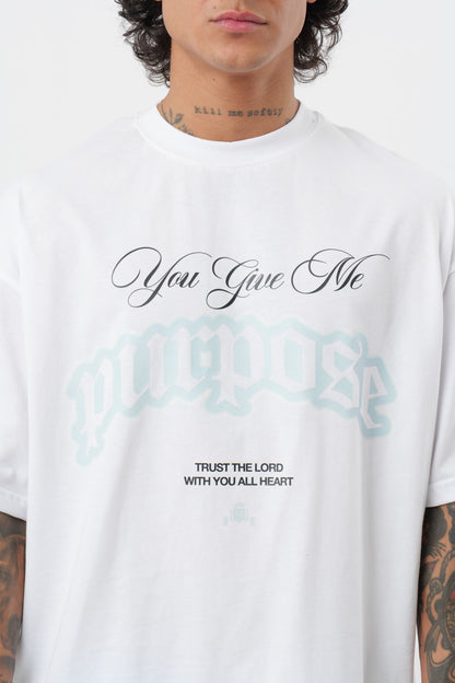 Camiseta Purpose Blanca