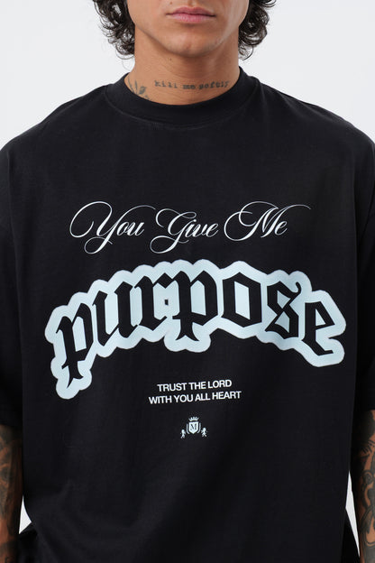 Camiseta Purpose Negra