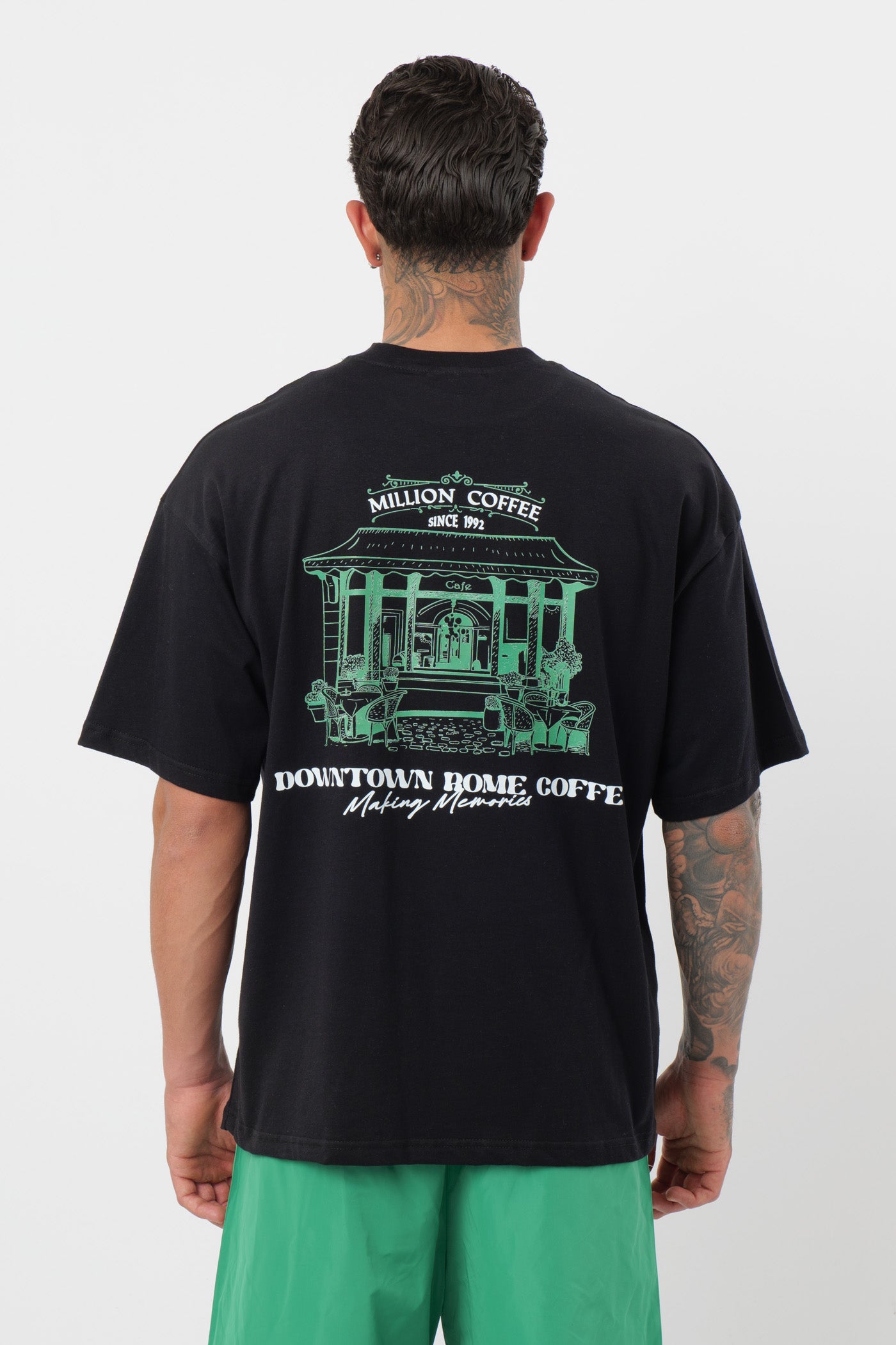 Camiseta CoffeeRome Negra