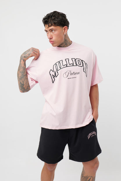 Short Patron Negro Rosa