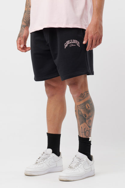 Short Patron Negro Rosa