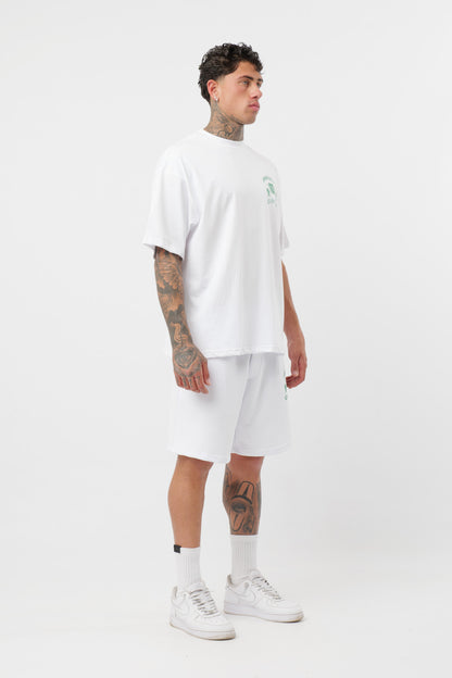 Short Monarch Blanco Verde
