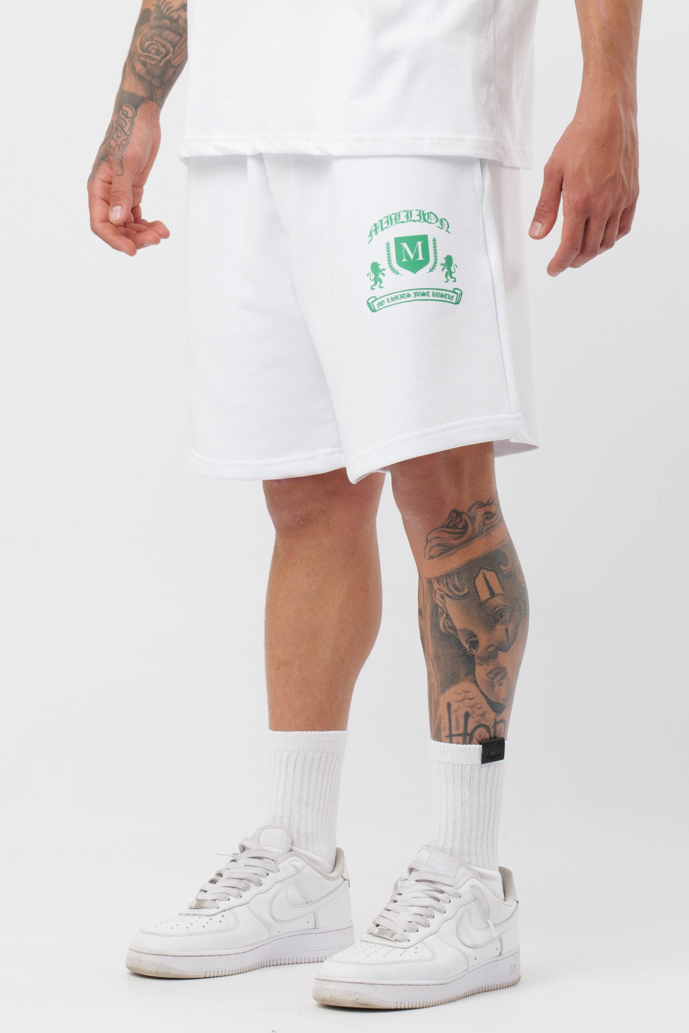Short Monarch Blanco Verde