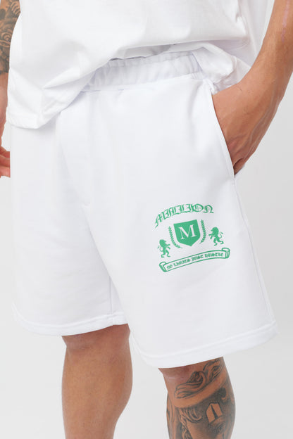 Short Monarch Blanco Verde