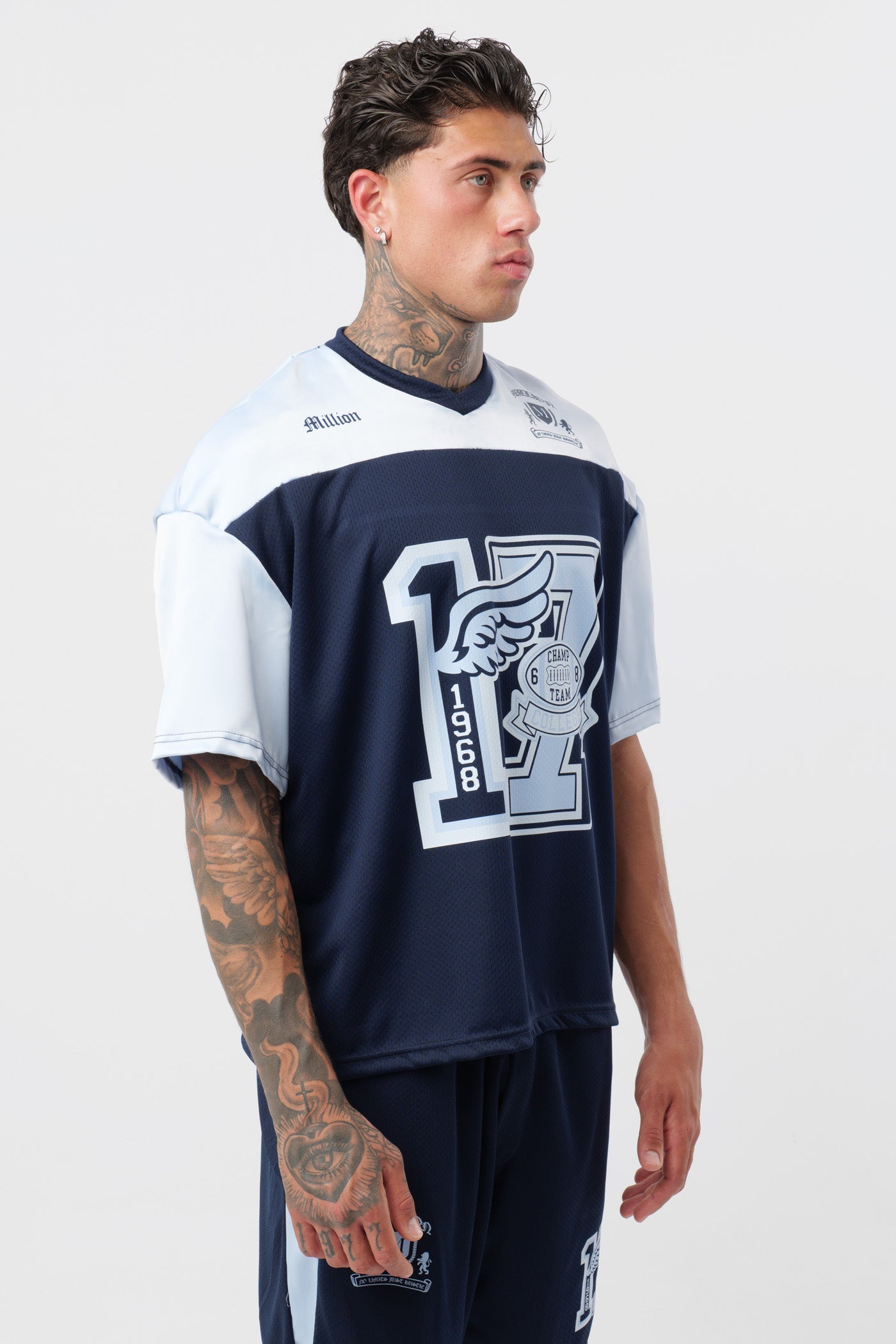 Conjunto Basket Azul Marino