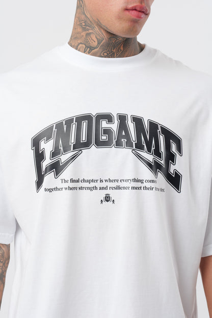 Camiseta Endgame Blanca
