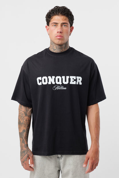 Camiseta Conquer Negra