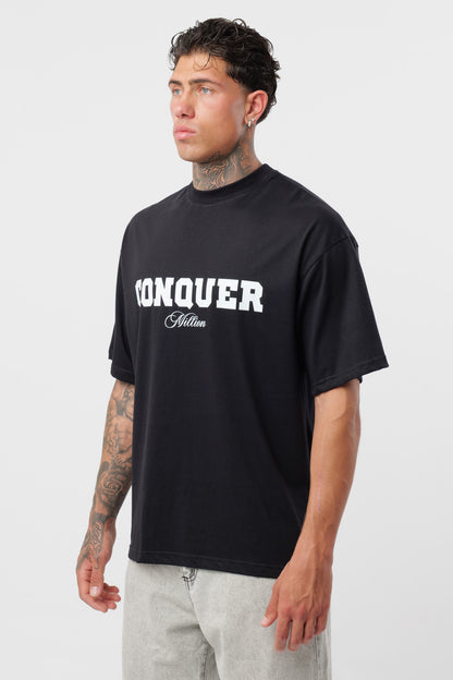 Camiseta Conquer Negra