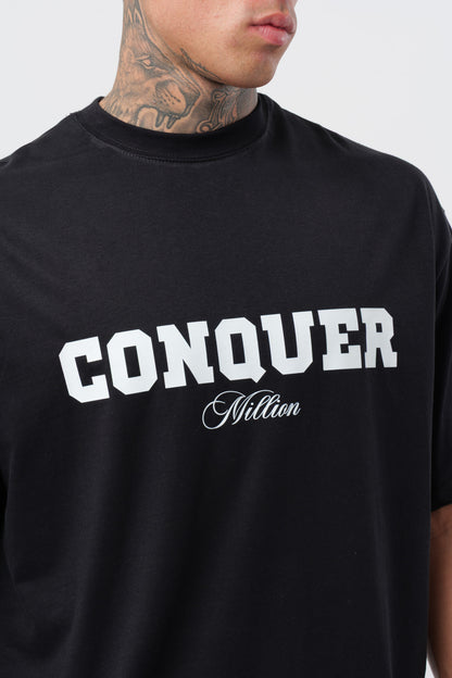 Camiseta Conquer Negra