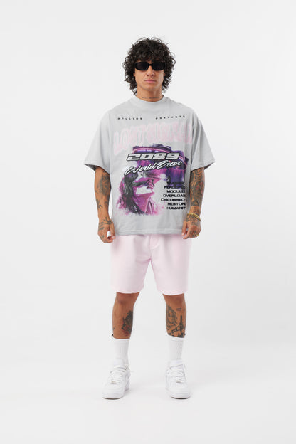 Short Drip Rosa