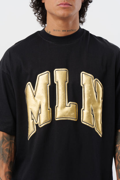 Camiseta MLN Gold Black