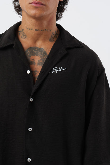 Conjunto de lino negro