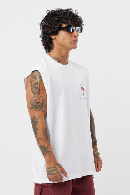 Camiseta de tirantes Dreams Blanca