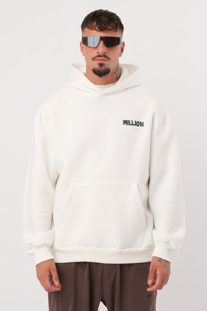 Sudadera Green Lonely Blanca