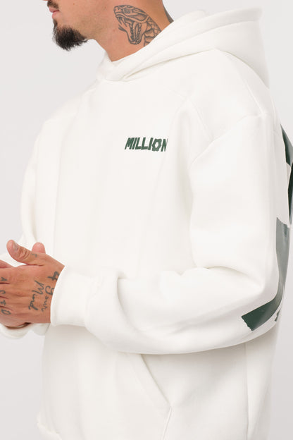 Sudadera Green Lonely Blanca