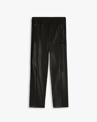 Pantalón de Acetato Negro con Nervios