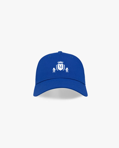 Gorra Royal con Logo Blanco