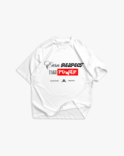 Camiseta Respect Blanca