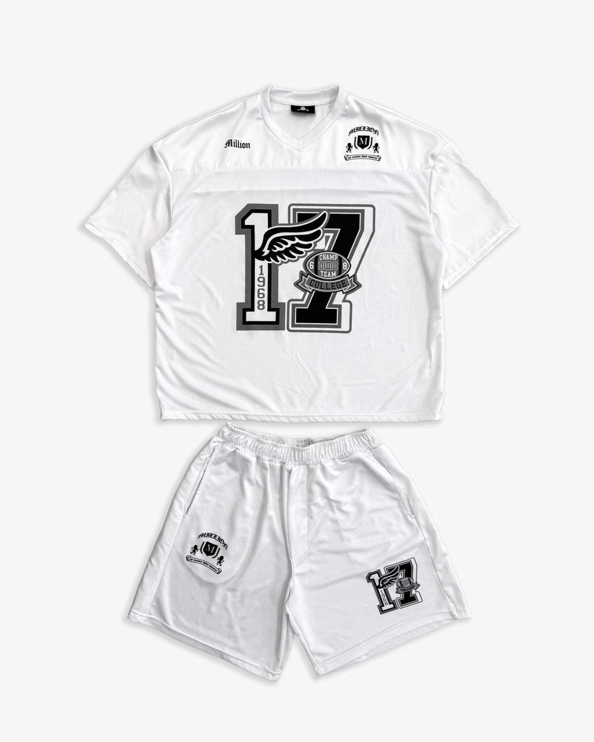 Coordinado Basket Blanco